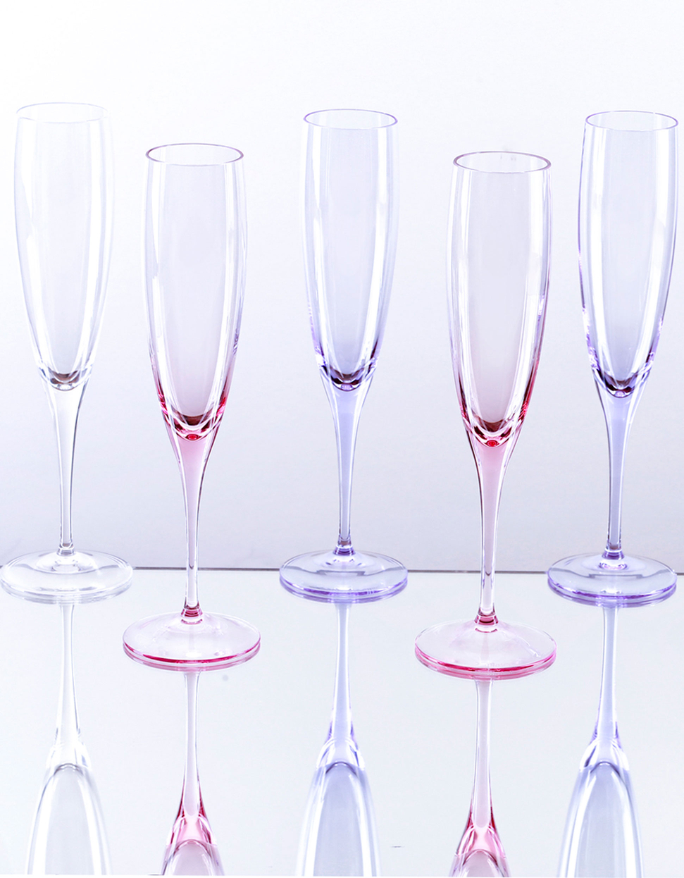 Optic champagne glass, 200 ml - gallery #3